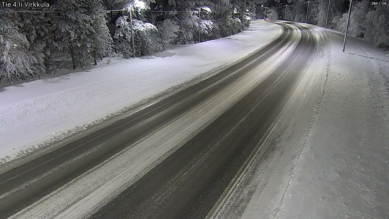 Weather Camera Image Road 4 Ii, Virkkula, Ii, Pohjois-Pohjanmaa