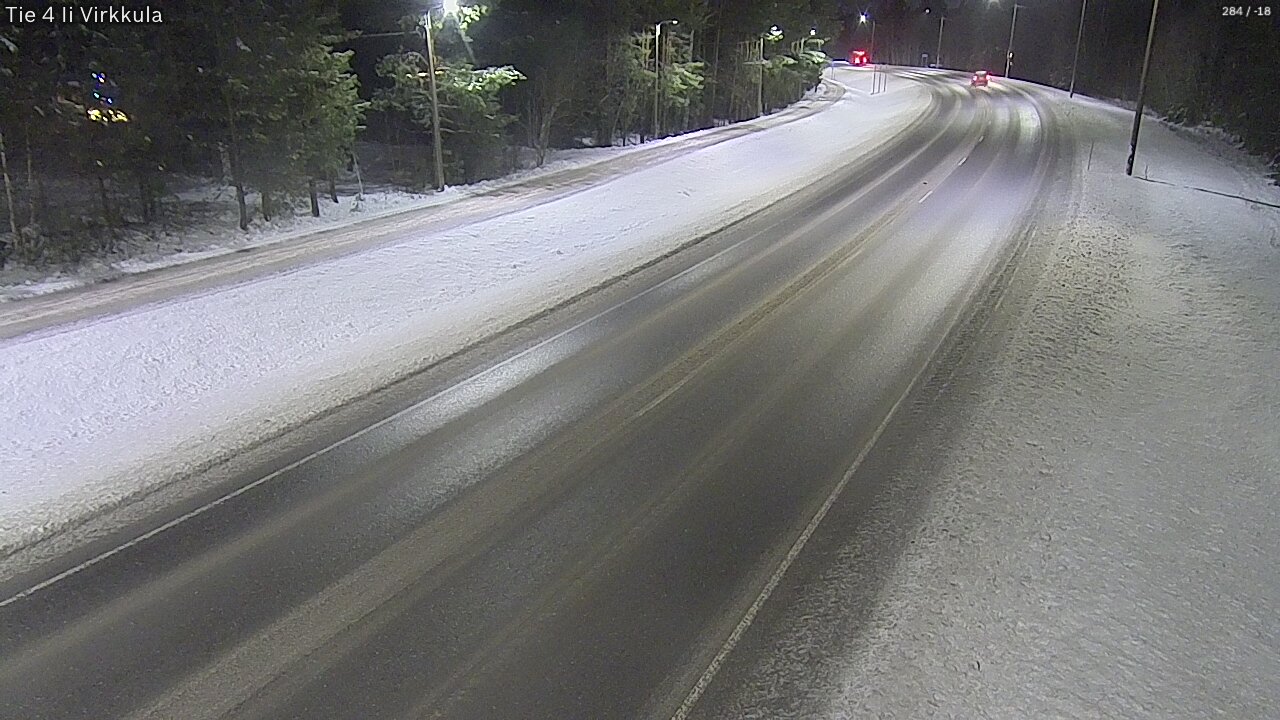 Weather Camera Image Road 4 Ii, Virkkula, Ii, Pohjois-Pohjanmaa