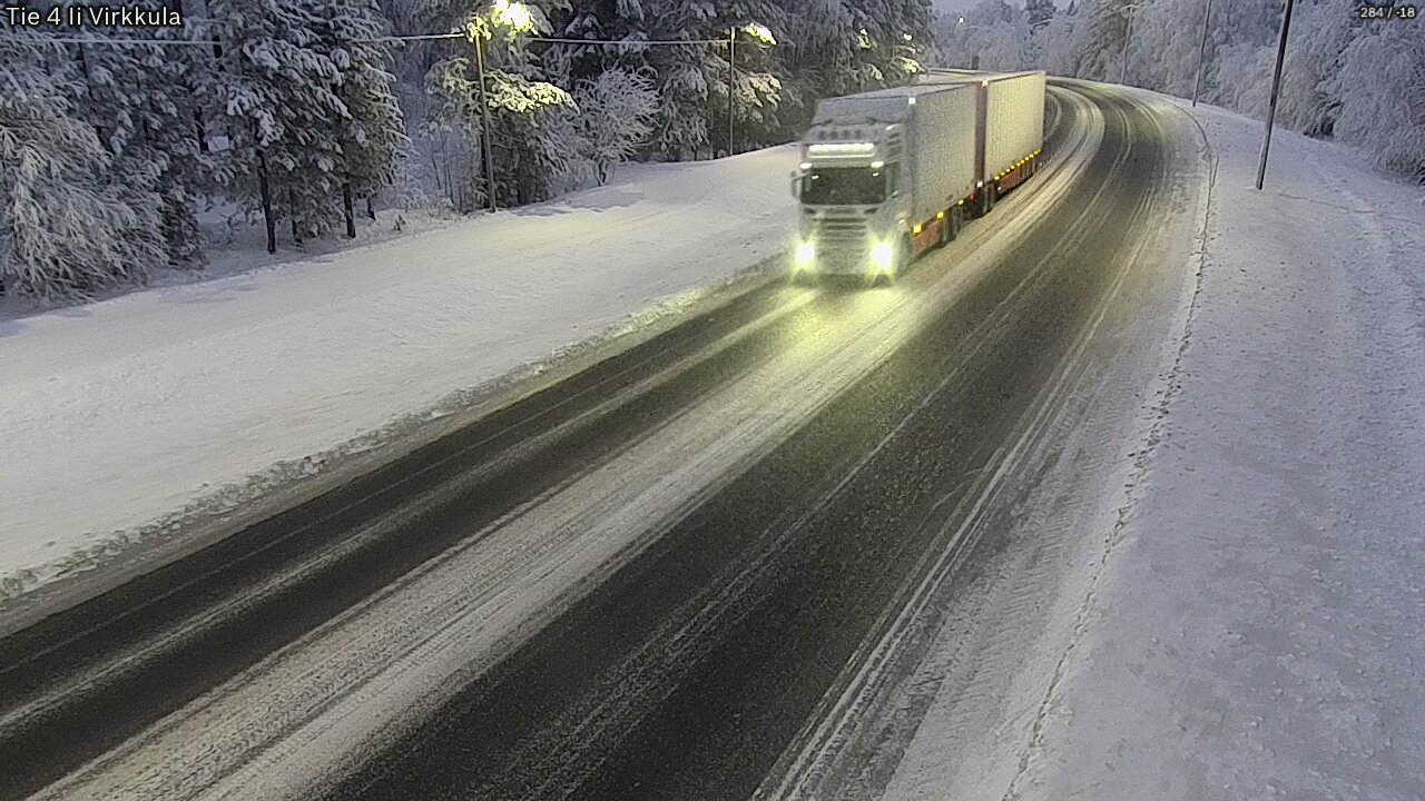 Kelikamerat Kuva Tie 4 Ii, Virkkula, Ii, Pohjois-Pohjanmaa