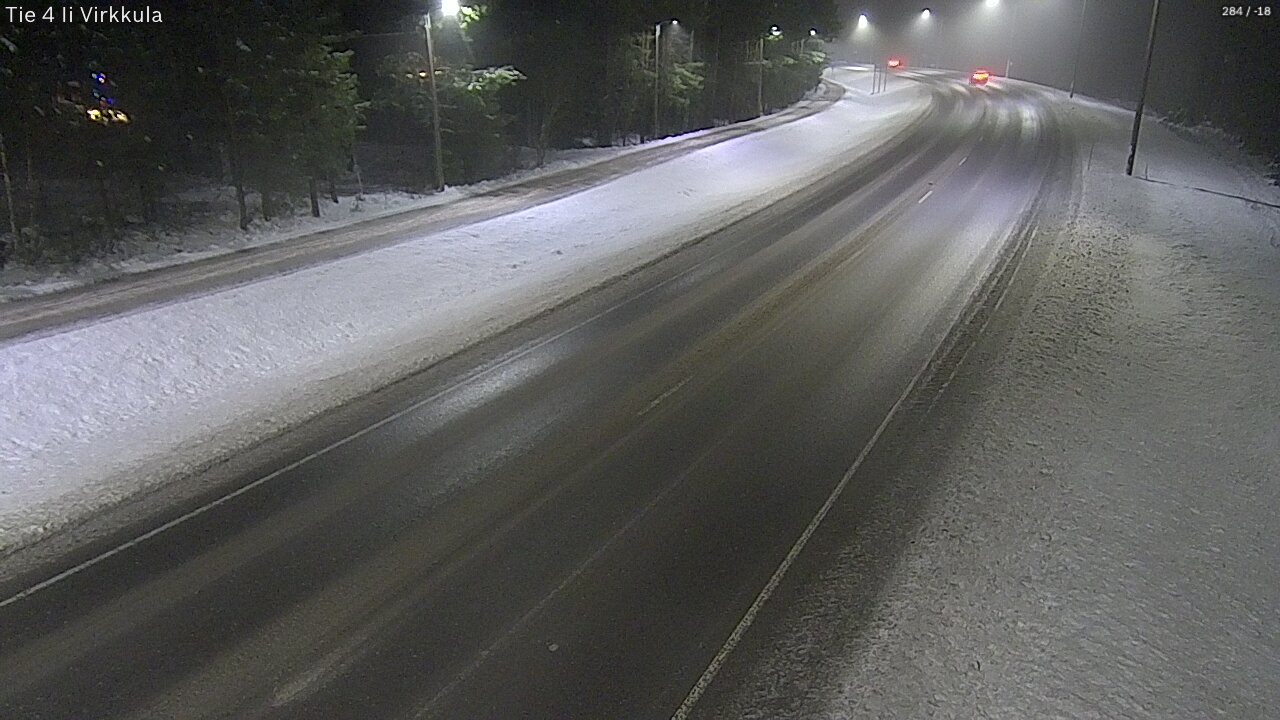 Weather Camera Image Road 4 Ii, Virkkula, Ii, Pohjois-Pohjanmaa