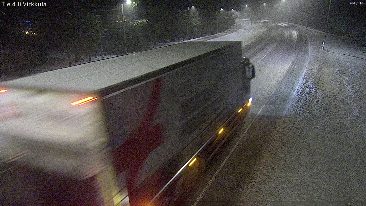 Weather Camera Image Road 4 Ii, Virkkula, Ii, Pohjois-Pohjanmaa