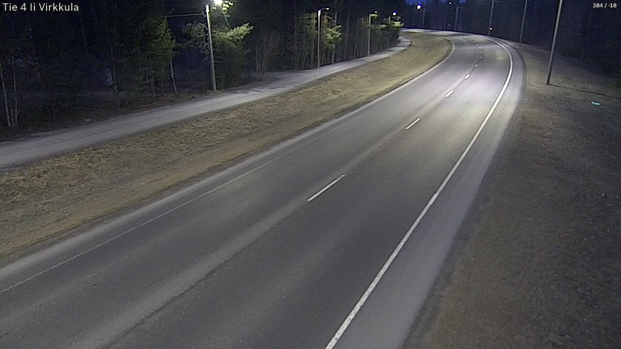 Weather Camera Image Väg 4 Ijo, Virkkula, Ii, Pohjois-Pohjanmaa