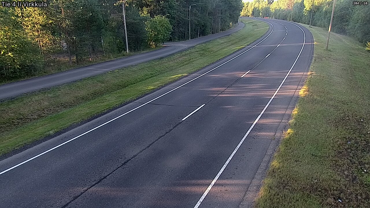 Weather Camera Image Väg 4 Ijo, Virkkula, Ii, Pohjois-Pohjanmaa