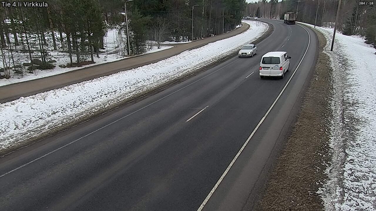 Weather Camera Image Road 4 Ii, Virkkula, Ii, Pohjois-Pohjanmaa