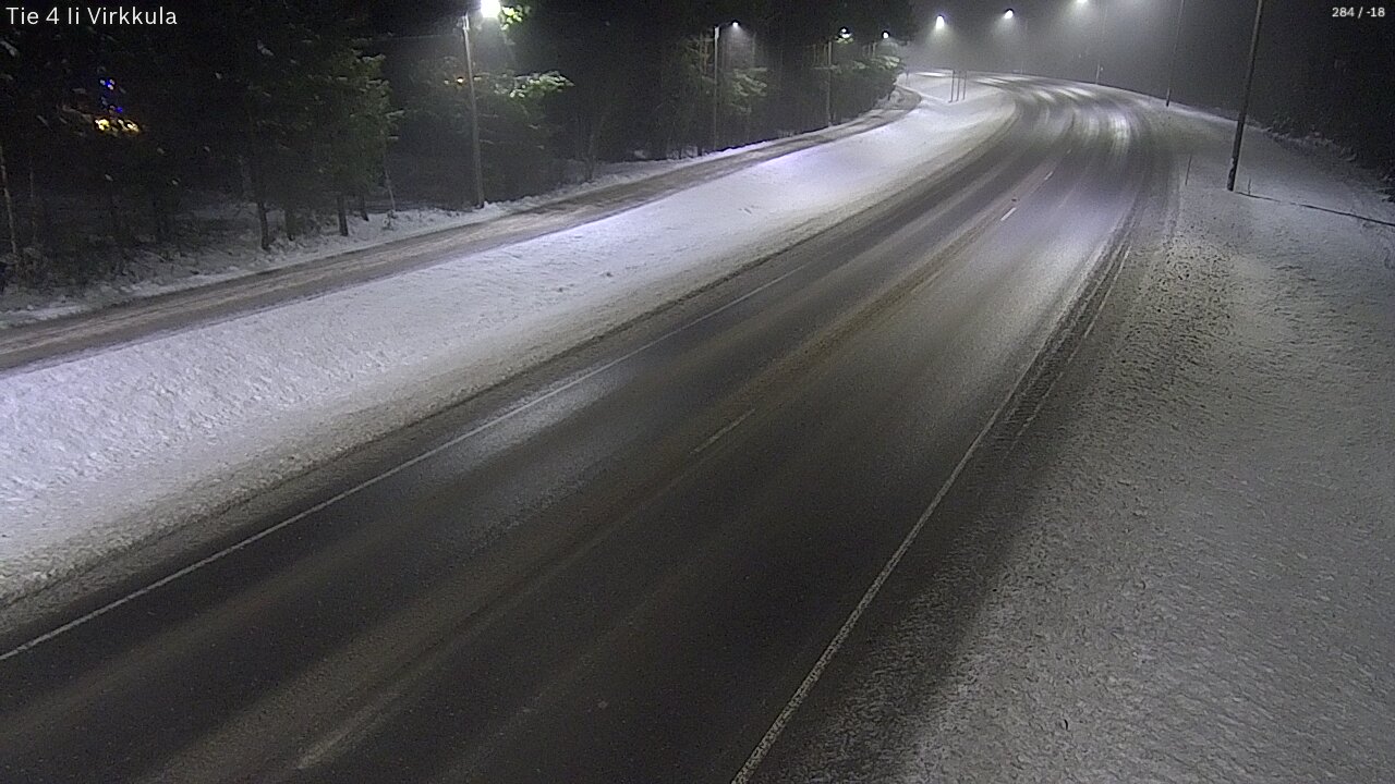 Weather Camera Image Road 4 Ii, Virkkula, Ii, Pohjois-Pohjanmaa