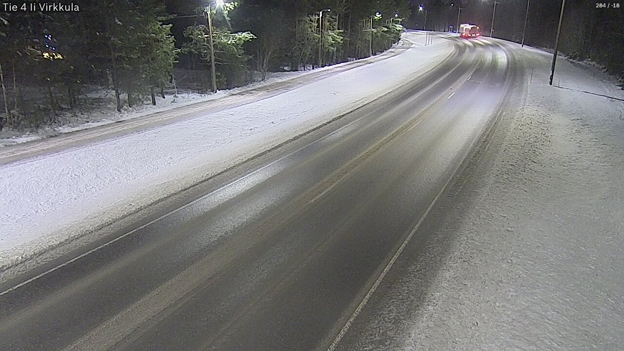 Weather Camera Image Road 4 Ii, Virkkula, Ii, Pohjois-Pohjanmaa