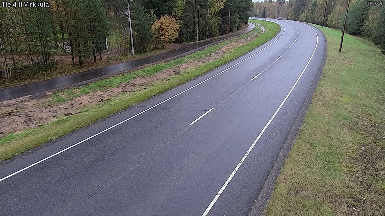 Weather Camera Image Road 4 Ii, Virkkula, Ii, Pohjois-Pohjanmaa