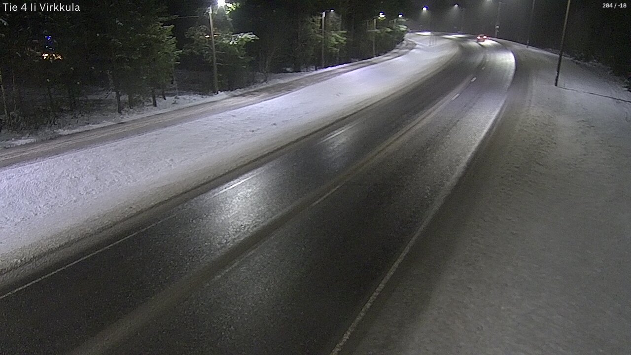 Weather Camera Image Väg 4 Ijo, Virkkula, Ii, Pohjois-Pohjanmaa