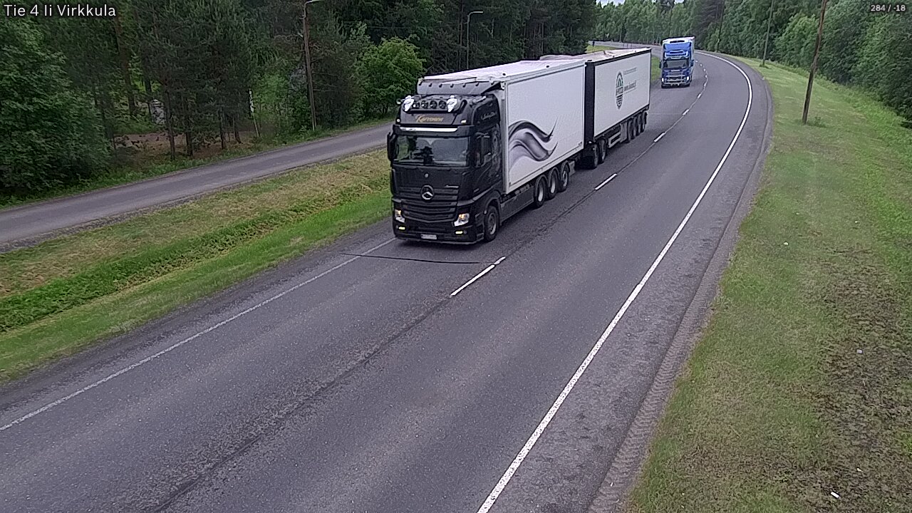 Weather Camera Image Väg 4 Ijo, Virkkula, Ii, Pohjois-Pohjanmaa