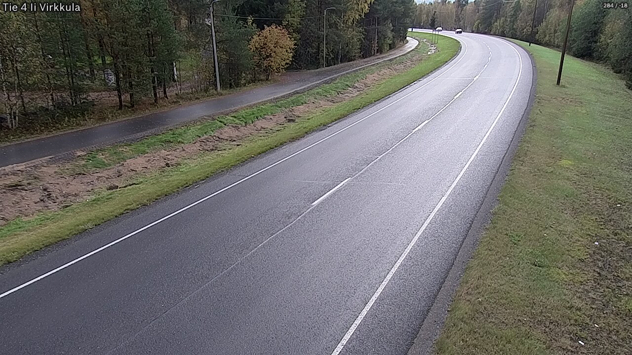 Weather Camera Image Road 4 Ii, Virkkula, Ii, Pohjois-Pohjanmaa