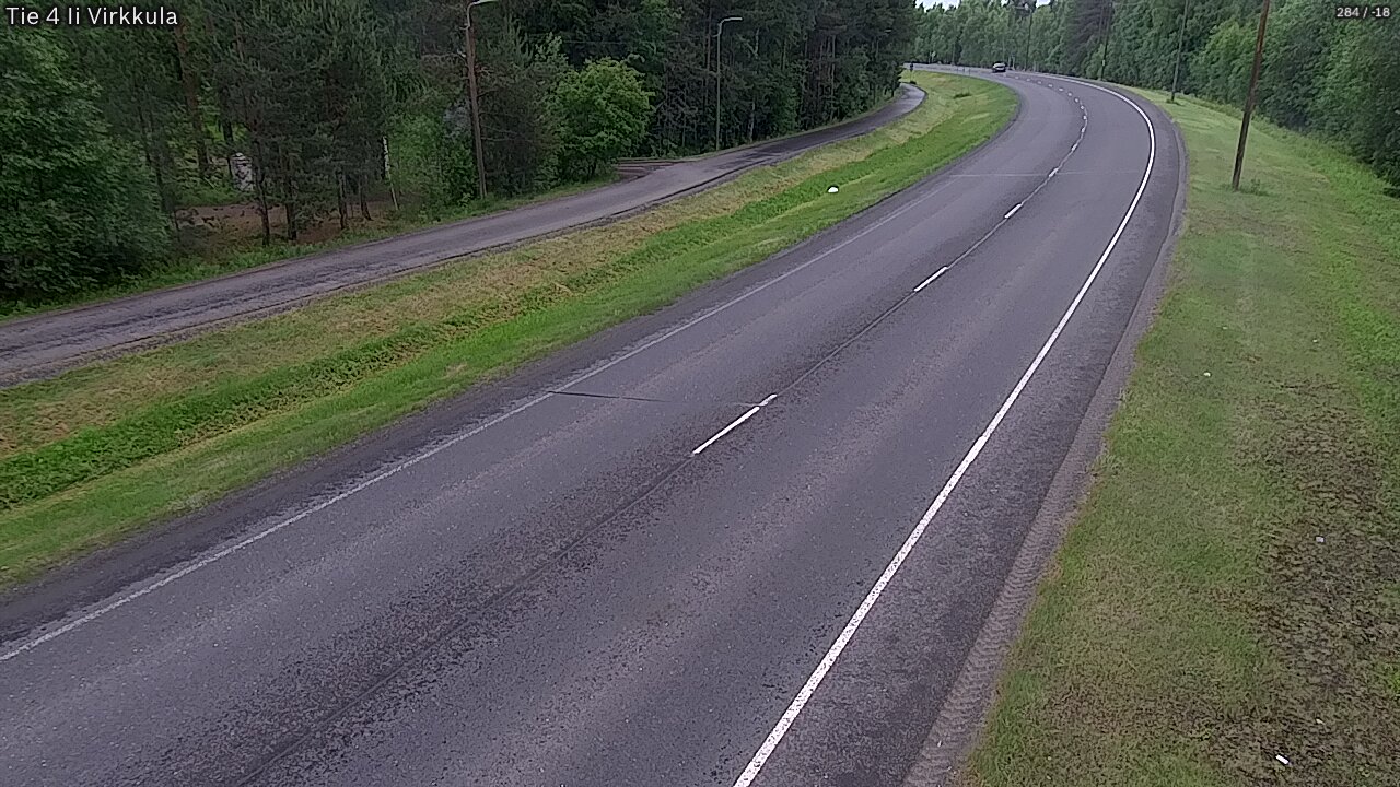 Weather Camera Image Road 4 Ii, Virkkula, Ii, Pohjois-Pohjanmaa
