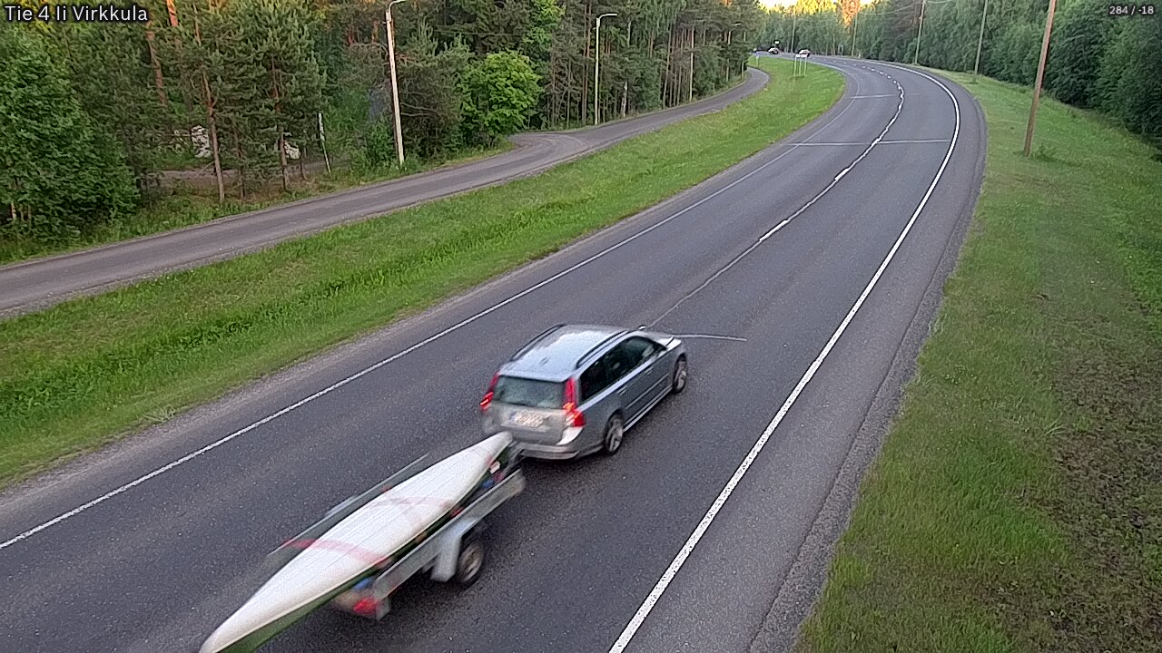 Weather Camera Image Road 4 Ii, Virkkula, Ii, Pohjois-Pohjanmaa