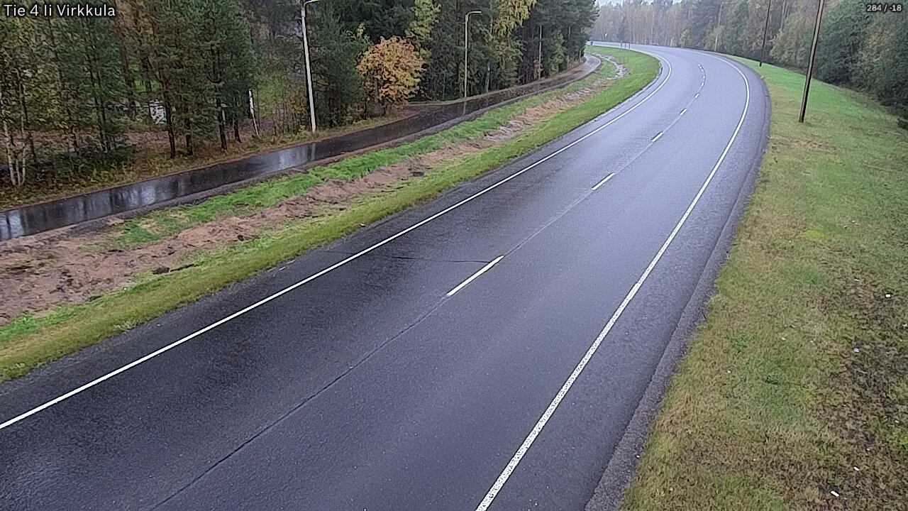 Weather Camera Image Road 4 Ii, Virkkula, Ii, Pohjois-Pohjanmaa