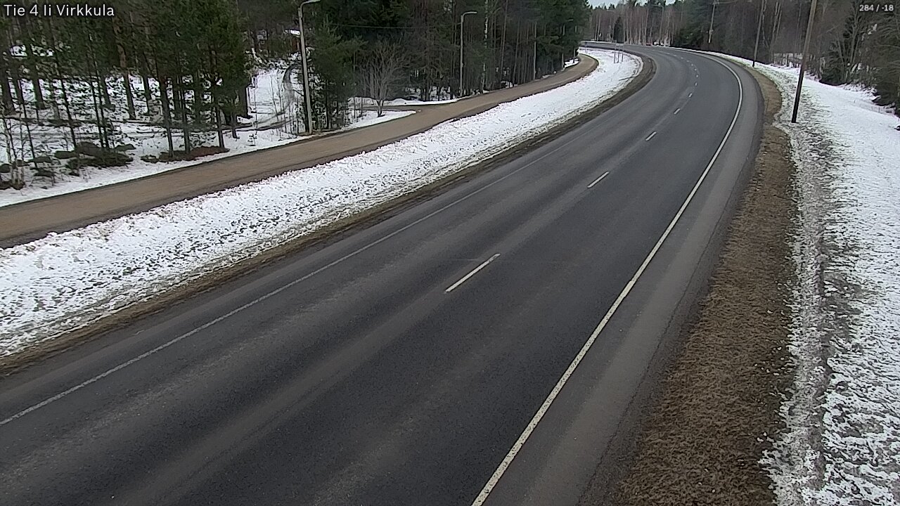 Weather Camera Image Road 4 Ii, Virkkula, Ii, Pohjois-Pohjanmaa