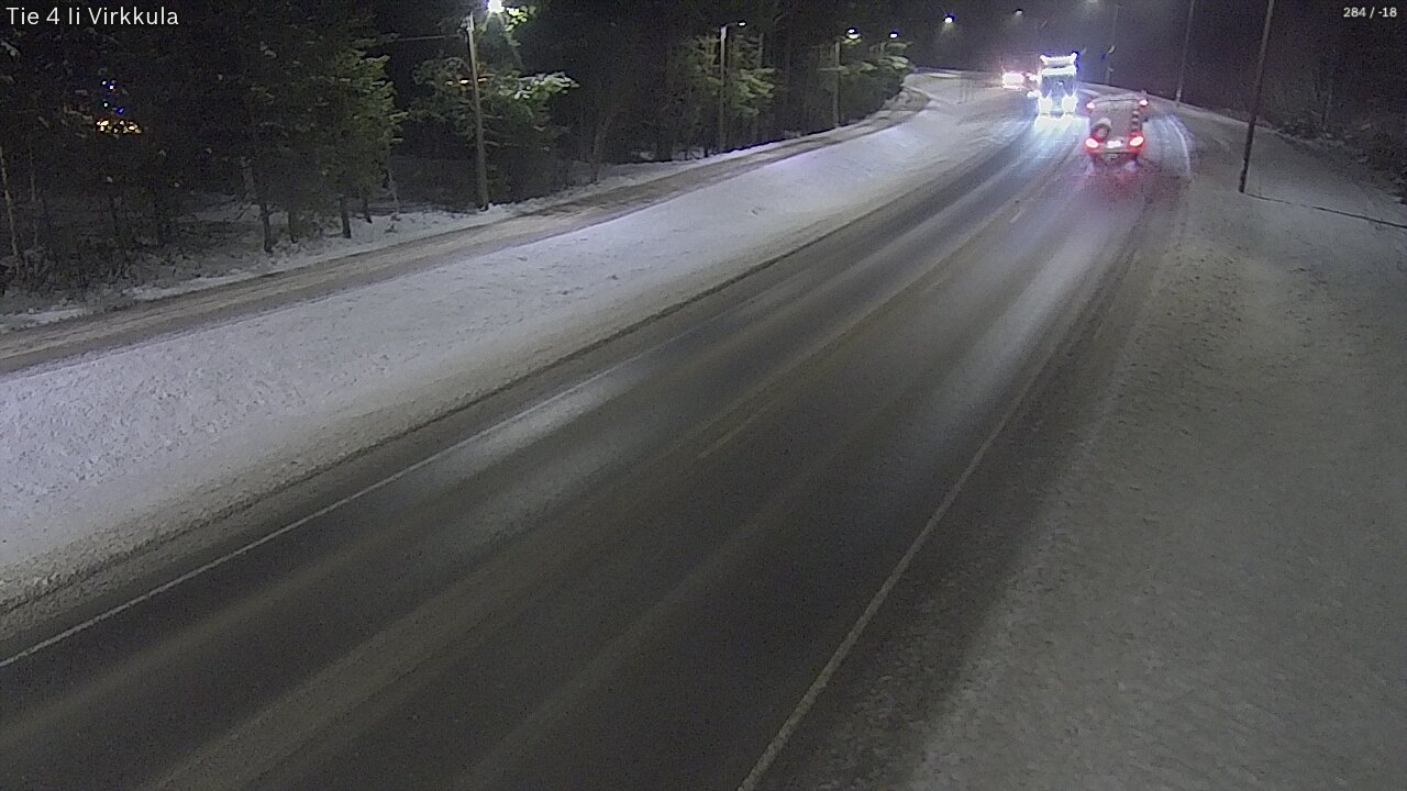 Weather Camera Image Road 4 Ii, Virkkula, Ii, Pohjois-Pohjanmaa