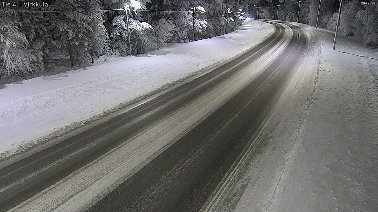 Weather Camera Image Road 4 Ii, Virkkula, Ii, Pohjois-Pohjanmaa