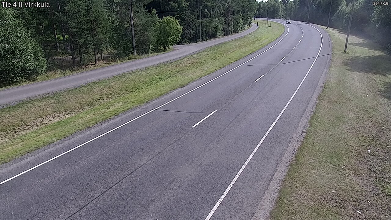 Weather Camera Image Road 4 Ii, Virkkula, Ii, Pohjois-Pohjanmaa