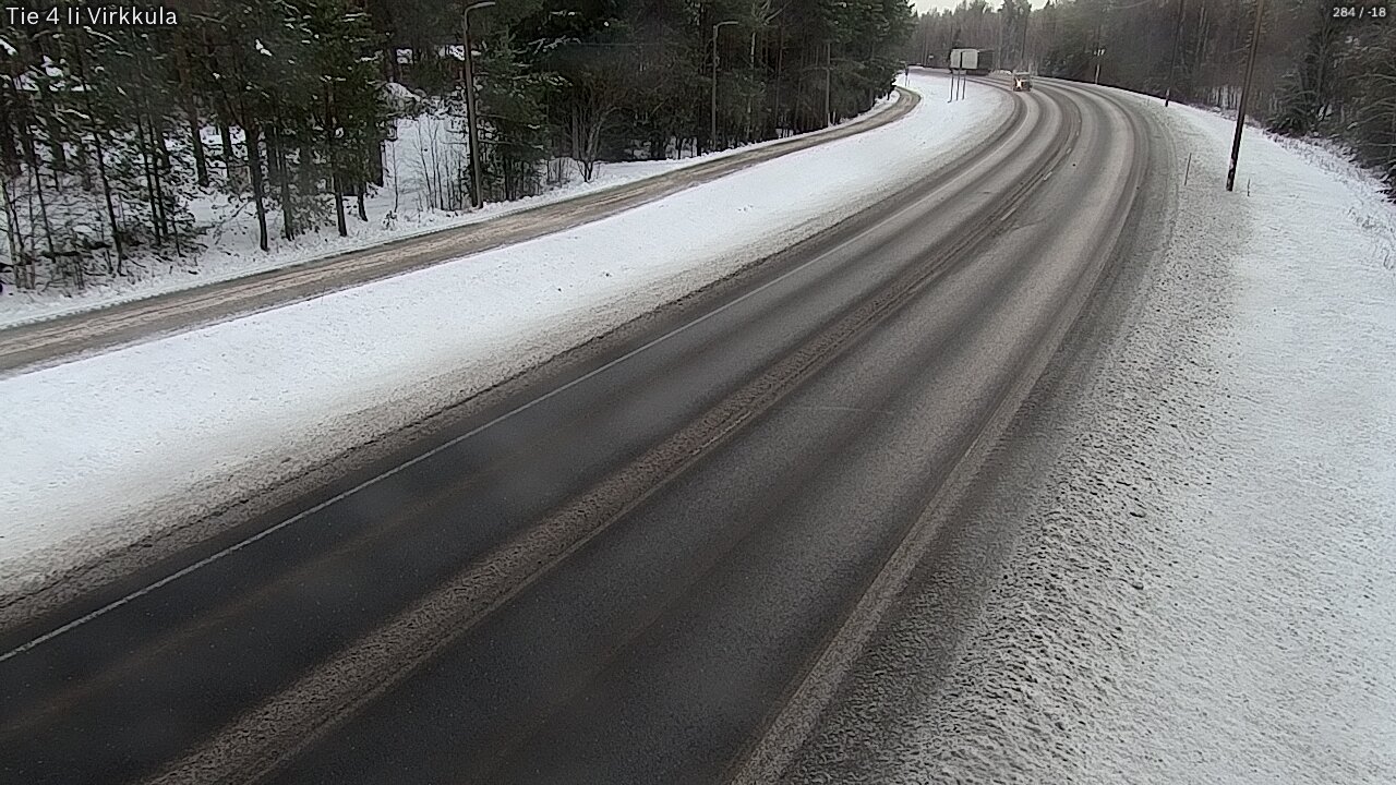 Weather Camera Image Road 4 Ii, Virkkula, Ii, Pohjois-Pohjanmaa