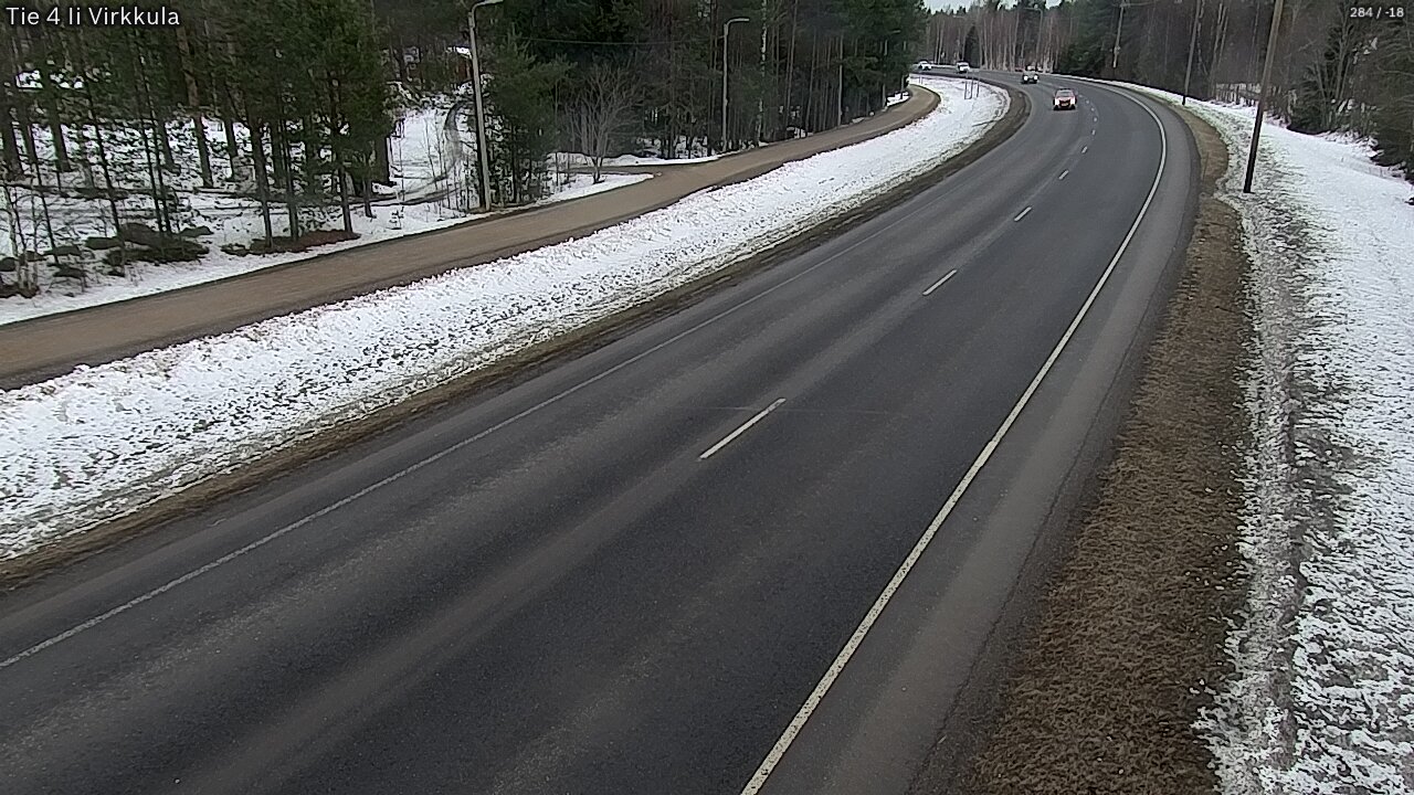 Weather Camera Image Road 4 Ii, Virkkula, Ii, Pohjois-Pohjanmaa