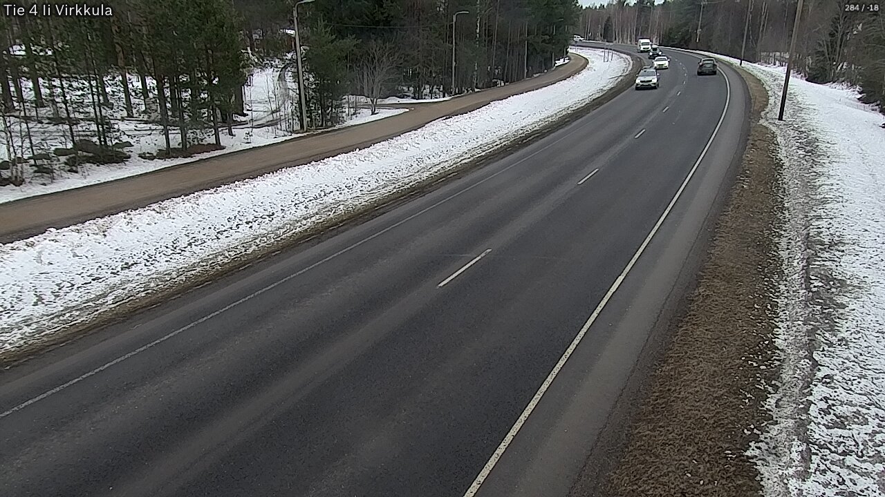 Weather Camera Image Road 4 Ii, Virkkula, Ii, Pohjois-Pohjanmaa