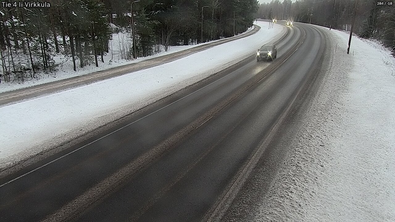 Weather Camera Image Road 4 Ii, Virkkula, Ii, Pohjois-Pohjanmaa
