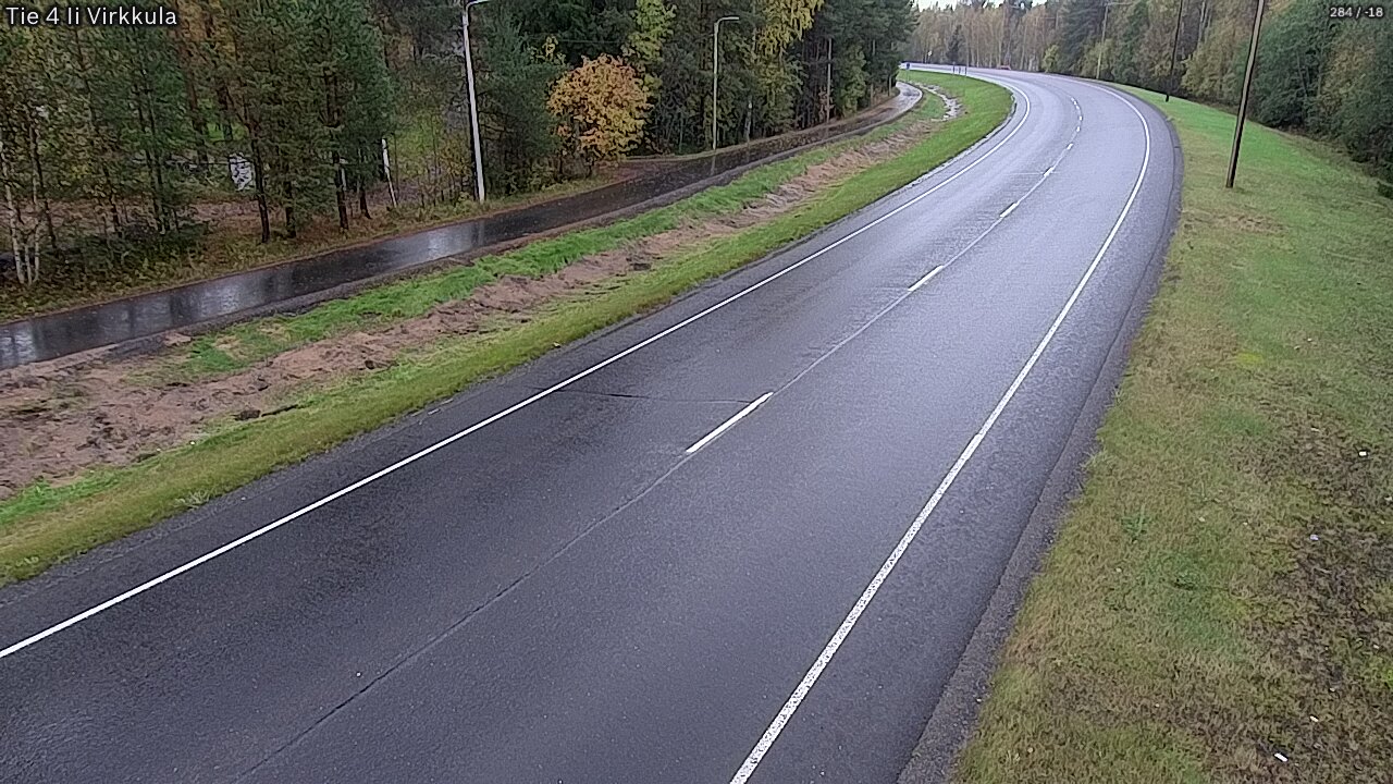 Weather Camera Image Road 4 Ii, Virkkula, Ii, Pohjois-Pohjanmaa