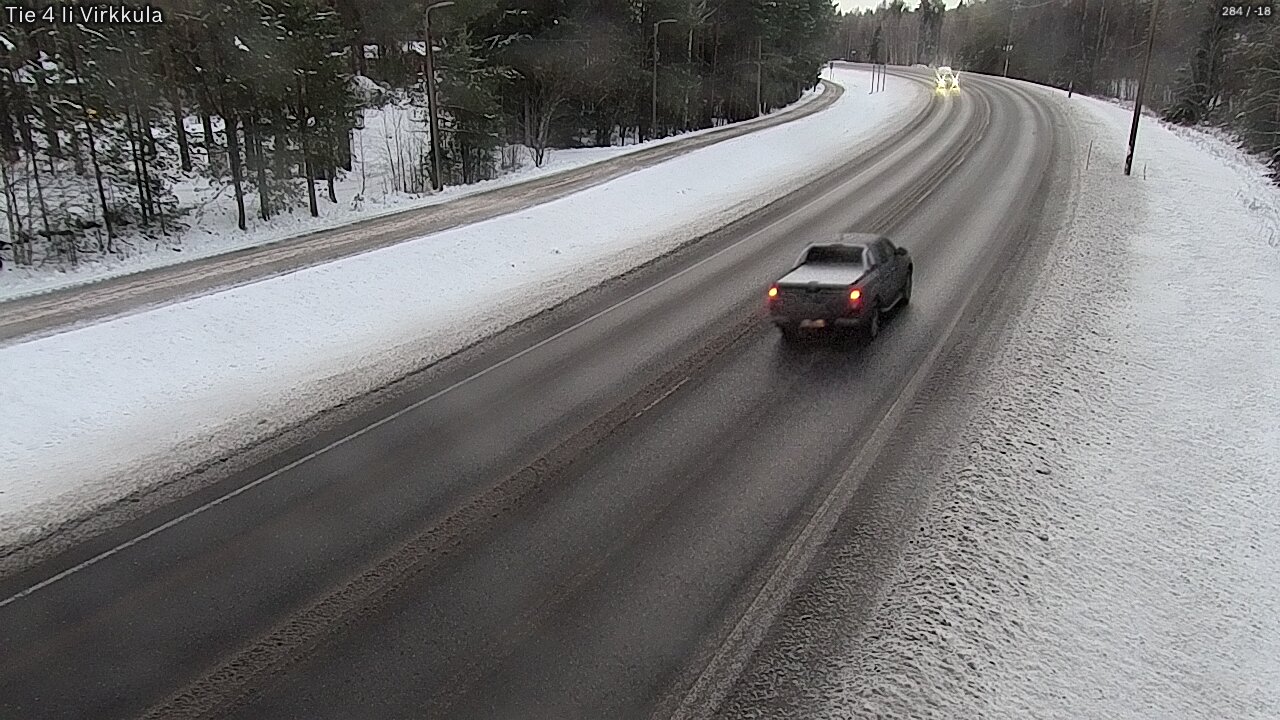 Weather Camera Image Road 4 Ii, Virkkula, Ii, Pohjois-Pohjanmaa