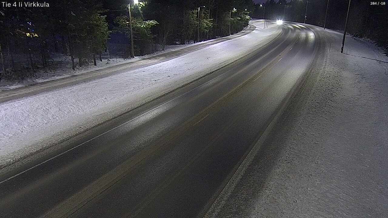 Weather Camera Image Road 4 Ii, Virkkula, Ii, Pohjois-Pohjanmaa