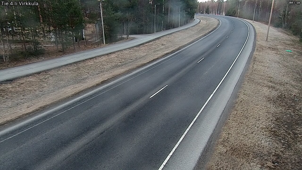 Kelikamerat Kuva Tie 4 Ii, Virkkula, Ii, Pohjois-Pohjanmaa