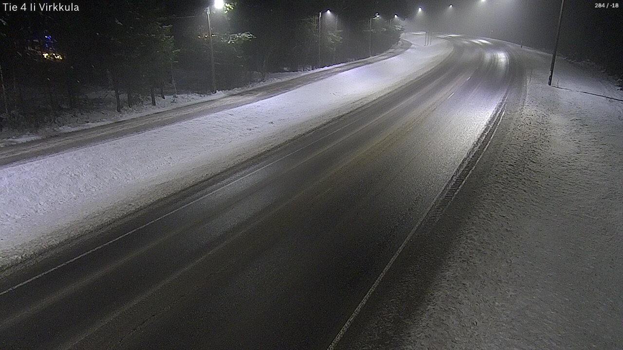 Weather Camera Image Road 4 Ii, Virkkula, Ii, Pohjois-Pohjanmaa