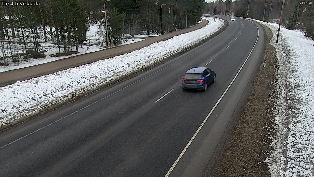 Weather Camera Image Road 4 Ii, Virkkula, Ii, Pohjois-Pohjanmaa