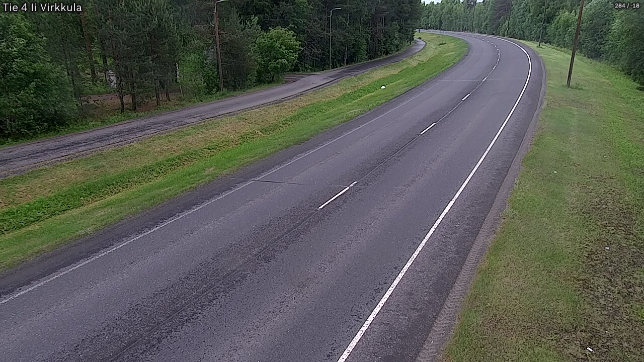 Weather Camera Image Road 4 Ii, Virkkula, Ii, Pohjois-Pohjanmaa
