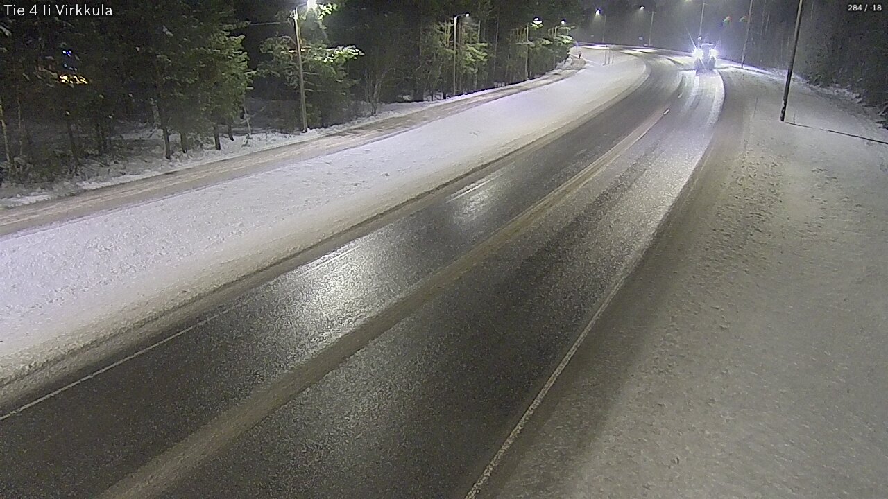 Weather Camera Image Väg 4 Ijo, Virkkula, Ii, Pohjois-Pohjanmaa
