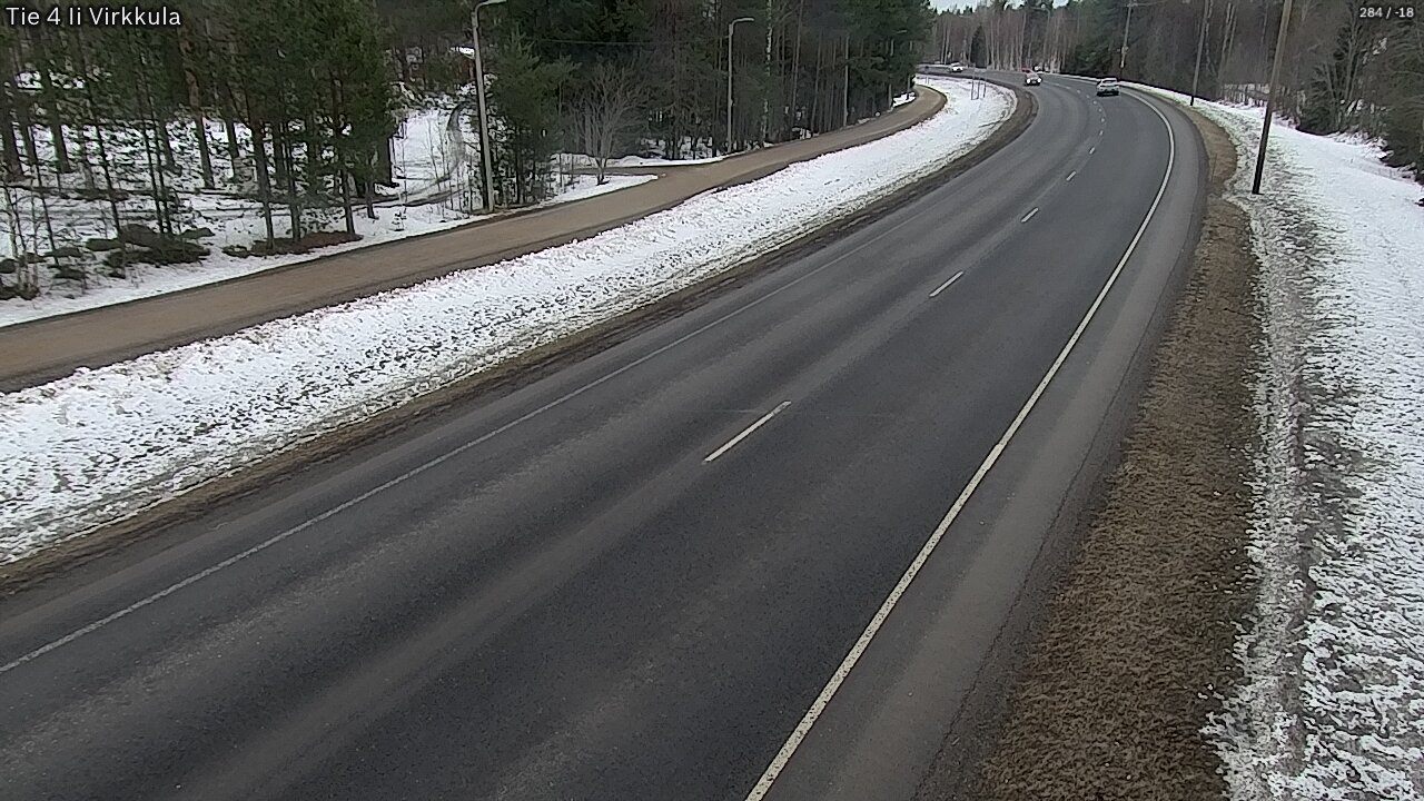 Weather Camera Image Road 4 Ii, Virkkula, Ii, Pohjois-Pohjanmaa