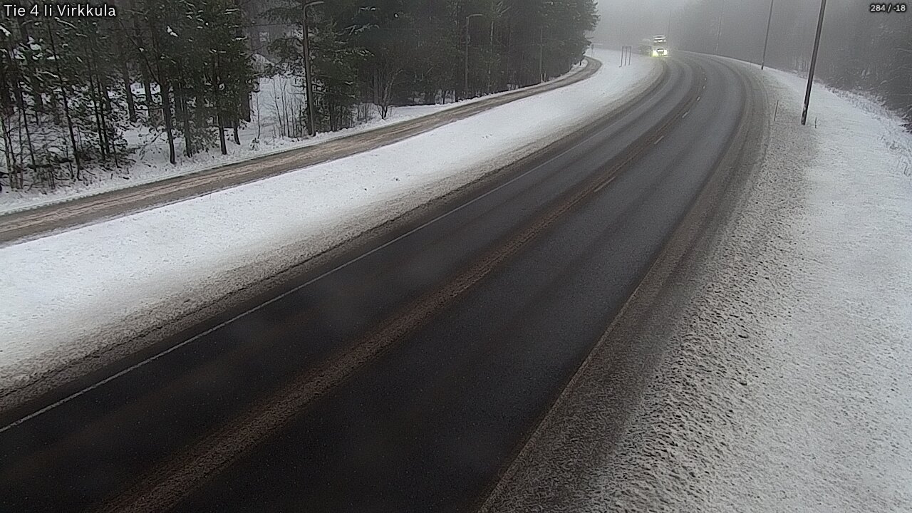 Weather Camera Image Road 4 Ii, Virkkula, Ii, Pohjois-Pohjanmaa