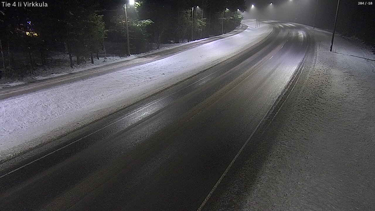 Weather Camera Image Road 4 Ii, Virkkula, Ii, Pohjois-Pohjanmaa