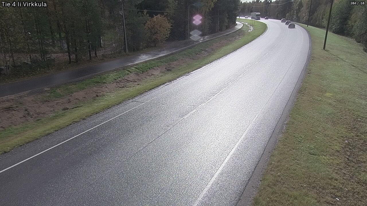 Weather Camera Image Road 4 Ii, Virkkula, Ii, Pohjois-Pohjanmaa