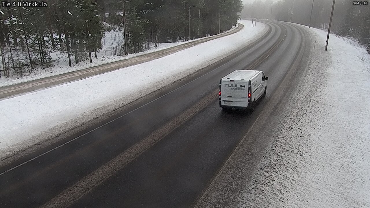 Weather Camera Image Road 4 Ii, Virkkula, Ii, Pohjois-Pohjanmaa