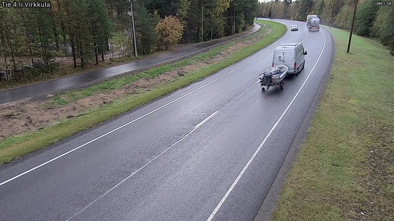 Weather Camera Image Road 4 Ii, Virkkula, Ii, Pohjois-Pohjanmaa