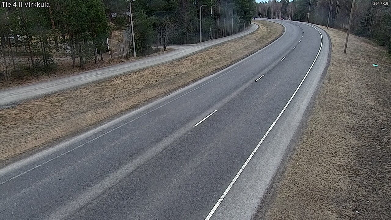 Weather Camera Image Road 4 Ii, Virkkula, Ii, Pohjois-Pohjanmaa