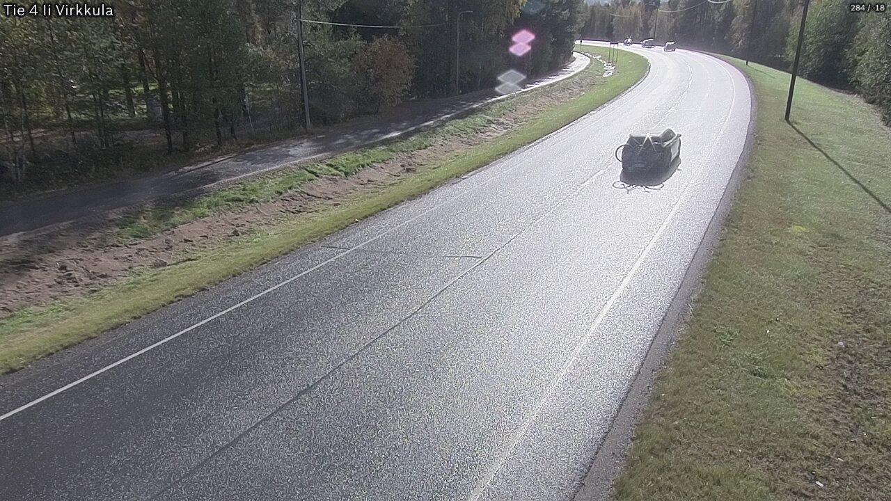 Weather Camera Image Road 4 Ii, Virkkula, Ii, Pohjois-Pohjanmaa