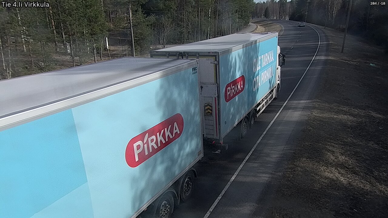 Kelikamerat Kuva Tie 4 Ii, Virkkula, Ii, Pohjois-Pohjanmaa