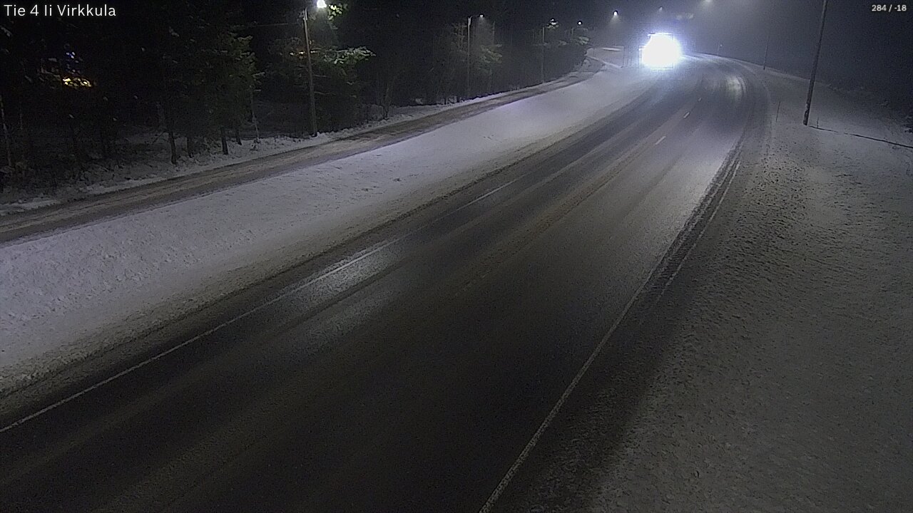 Weather Camera Image Road 4 Ii, Virkkula, Ii, Pohjois-Pohjanmaa