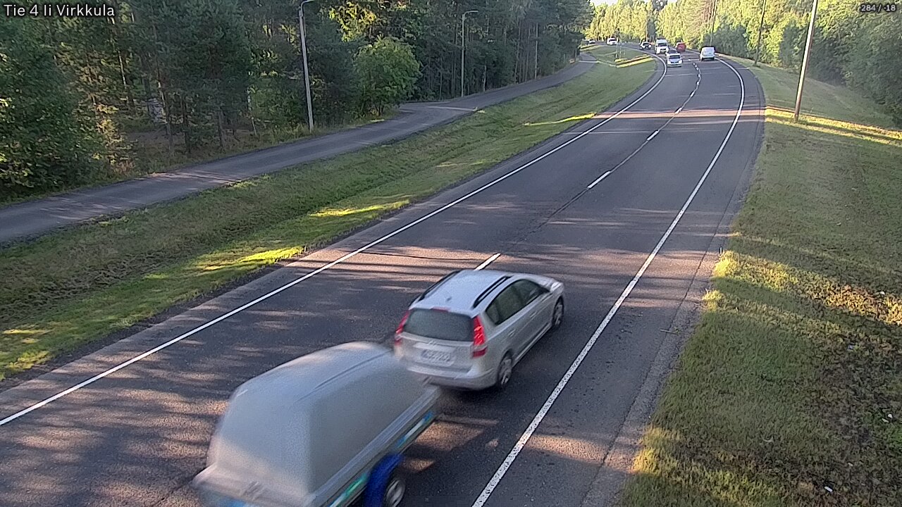 Weather Camera Image Väg 4 Ijo, Virkkula, Ii, Pohjois-Pohjanmaa