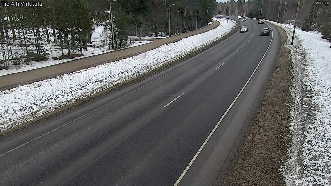 Weather Camera Image Road 4 Ii, Virkkula, Ii, Pohjois-Pohjanmaa