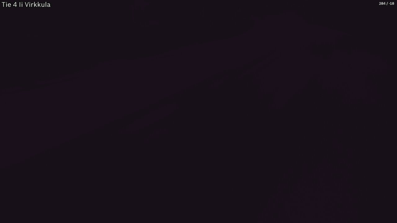 Weather Camera Image Road 4 Ii, Virkkula, Ii, Pohjois-Pohjanmaa