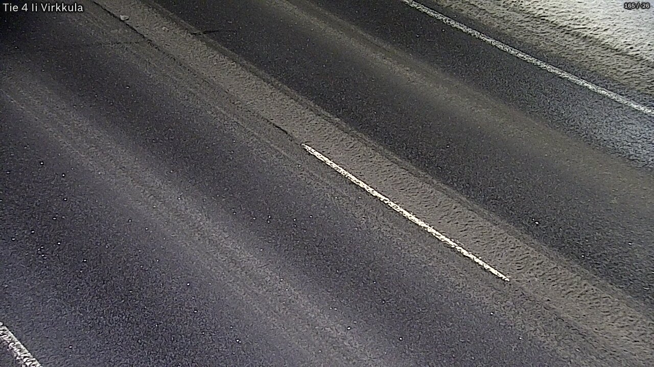 Weather Camera Image Road 4 Ii, Virkkula, Ii, Pohjois-Pohjanmaa