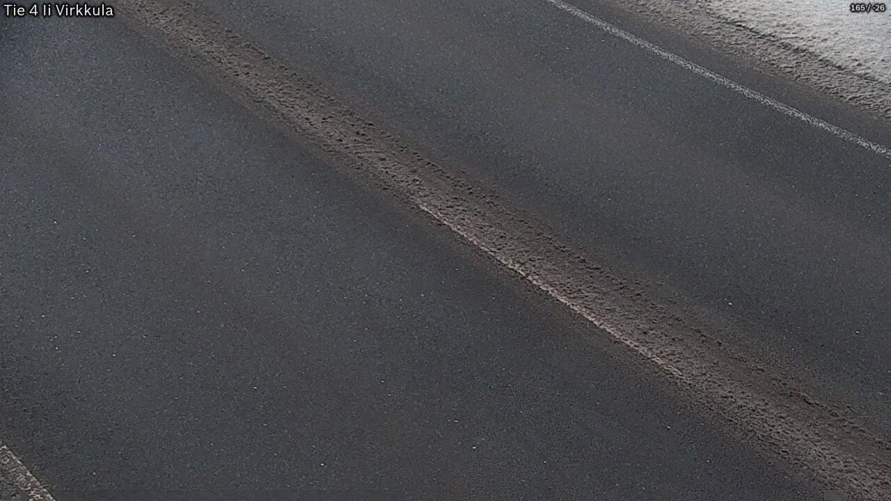 Weather Camera Image Väg 4 Ijo, Virkkula, Ii, Pohjois-Pohjanmaa