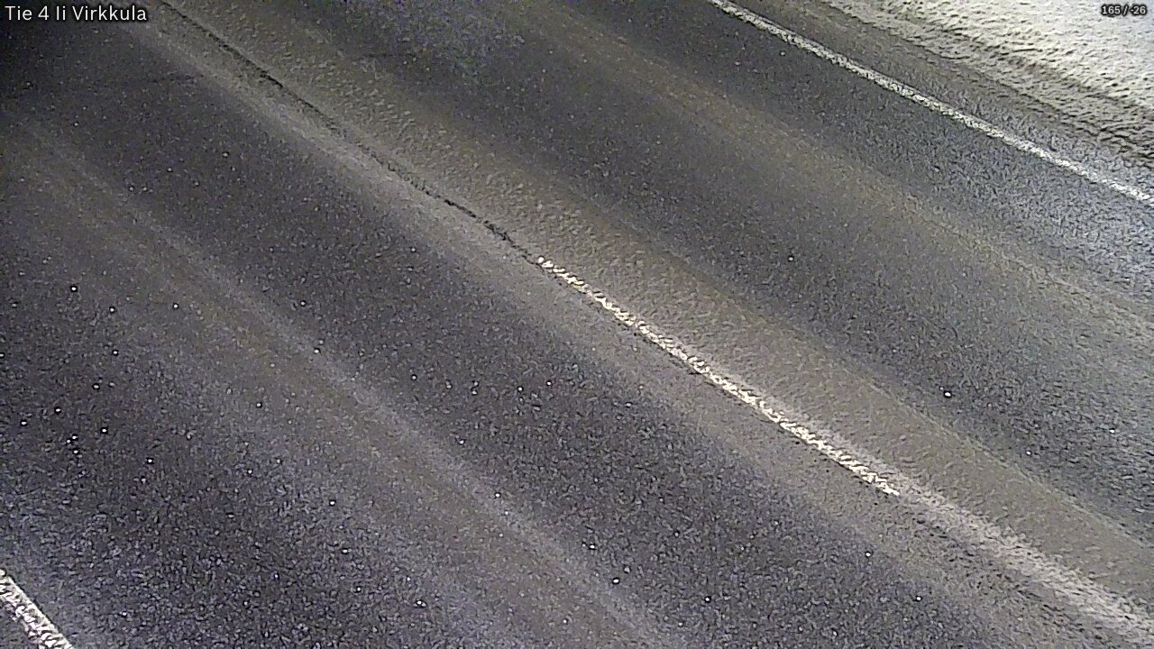 Weather Camera Image Road 4 Ii, Virkkula, Ii, Pohjois-Pohjanmaa