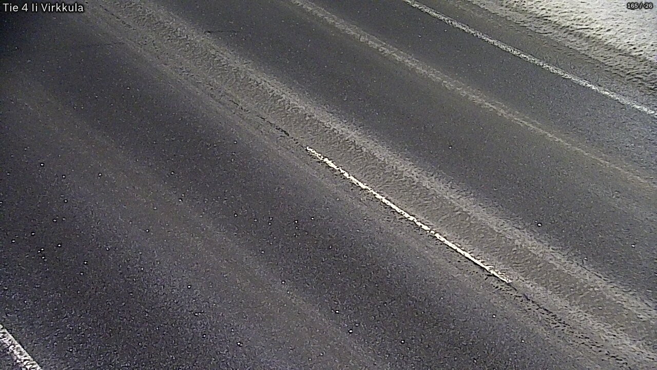 Weather Camera Image Road 4 Ii, Virkkula, Ii, Pohjois-Pohjanmaa